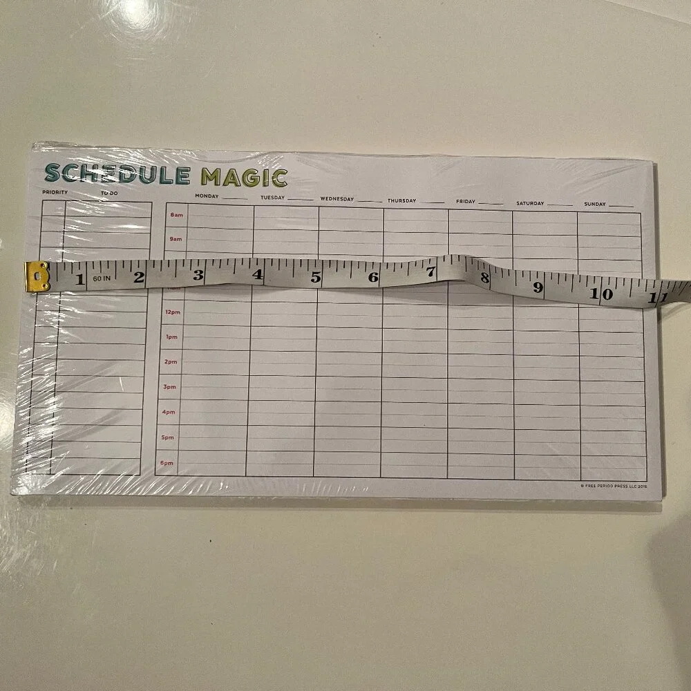 Notepads - To Do‎ List. / Schedule Magic Notepad (new)